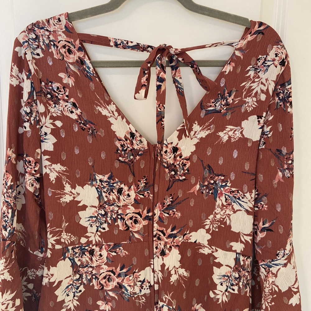 Long sleeve Mini Dress Size M - Picture 10 of 11